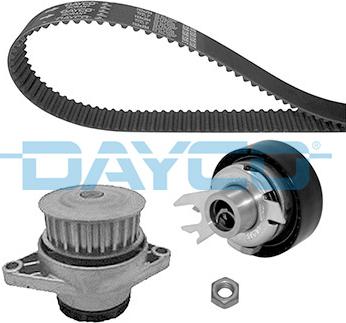 Dayco KTBWP2560 - Pompa wodna + zestaw paska rozrządu parts5.com