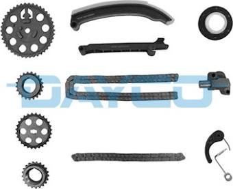 Dayco KTC1025 - Zestaw łańcucha rozrządu parts5.com