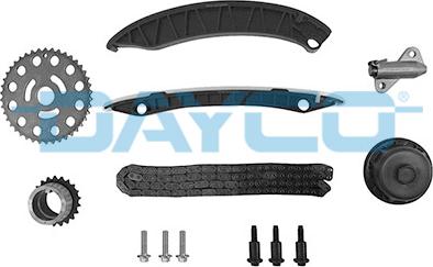 Dayco KTC1020 - Комплект ангренажна верига parts5.com