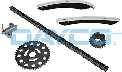 Dayco KTC1125 - Комплект цепи привода распредвала parts5.com