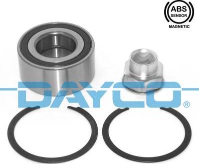 Dayco KWD1042 - Zestaw łożysk koła parts5.com