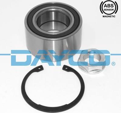 Dayco KWD1087 - Wheel hub, bearing Kit parts5.com