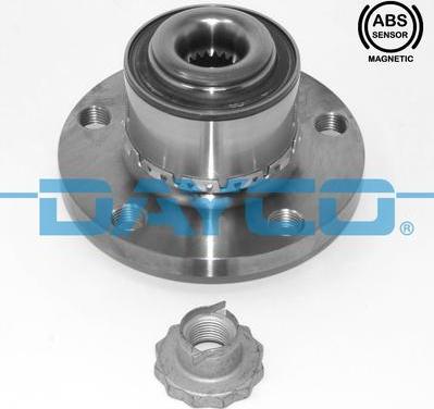 Dayco KWD1159 - Kerékcsapágy készlet parts5.com