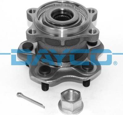 Dayco KWD1343 - Wheel hub, bearing Kit parts5.com