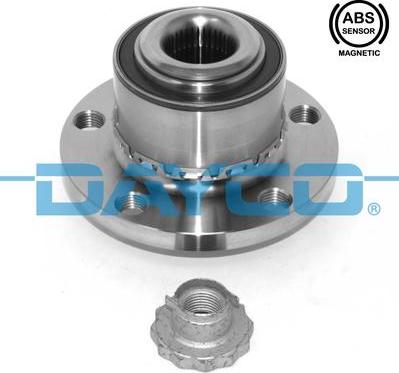 Dayco KWD1306 - Zestaw łożysk koła parts5.com