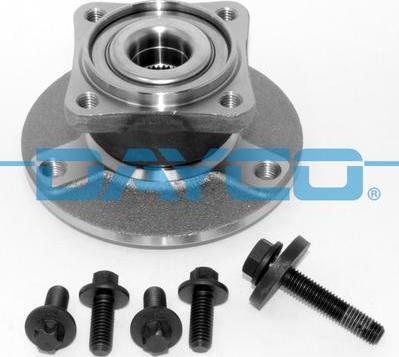 Dayco KWD1274 - Σετ ρουλεμάν τροχών parts5.com