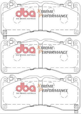 DBA Australia DB9021XP - Juego zapatas freno de alto rendimiento parts5.com