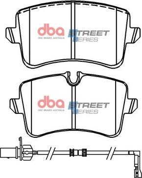 DBA Australia DB15101XP - Комплект накладки за високо натоварване parts5.com