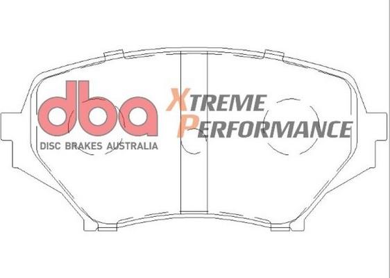 DBA Australia DB2063XP - Комплект высокоэффективных тормозных колодок parts5.com
