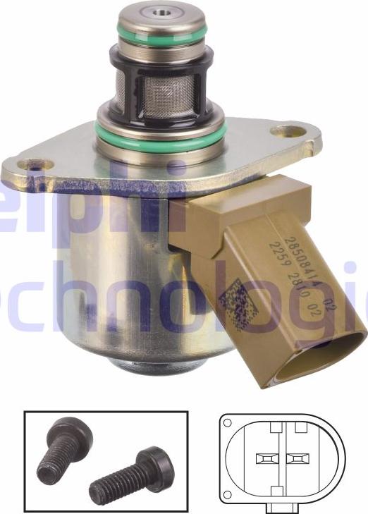 Delphi 7135-818 - Control Valve, fuel quantity (common rail system) parts5.com