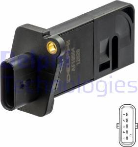 Delphi AF10504-12B1 - Senzor debit aer parts5.com