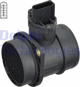 Delphi AF10300-12B1 - Légmennyiségmérő parts5.com