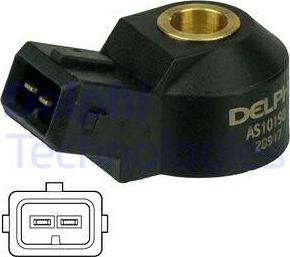 Delphi AS10198 - Knock Sensor parts5.com