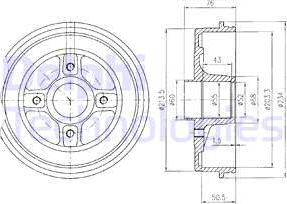 Delphi BF423 - Piduritrummel parts5.com