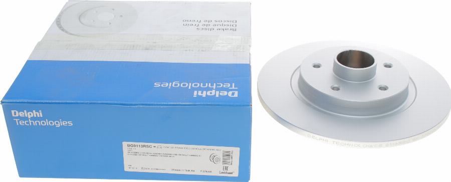 Delphi BG9113RSC - Brake Disc parts5.com