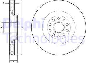 Delphi BG9202C - Jarrulevy parts5.com