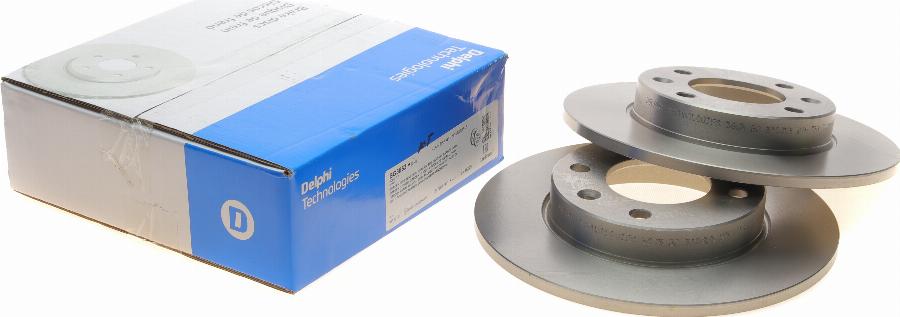 Delphi BG3653 - Disco de freno parts5.com