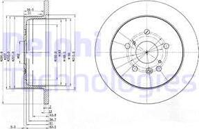 Delphi BG3779 - Piduriketas parts5.com