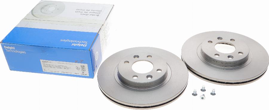 Delphi BG2625 - Brake Disc parts5.com