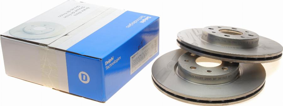 Delphi BG2830 - Brake Disc parts5.com