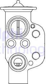 Delphi CB1004V - Táguló szelep, klímaberendezés parts5.com