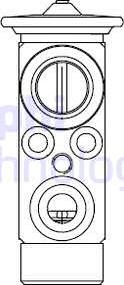 Delphi CB1021V - Supapa expansiune, clima parts5.com