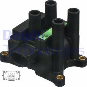 Delphi CE20042-12B1 - Bobina de inductie parts5.com