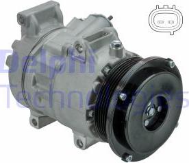 Delphi CS20496 - Compresor, climatizare parts5.com