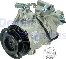 Delphi CS20480 - Compressor, air conditioning parts5.com