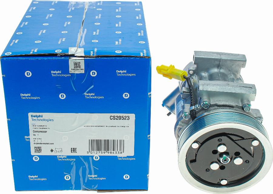 Delphi CS20523 - Compressor, air conditioning parts5.com