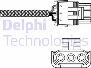 Delphi ES10990-12B1 - Αισθητήρας λάμδα parts5.com