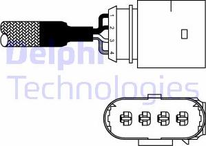 Delphi ES10981-12B1 - Sonda Lambda parts5.com