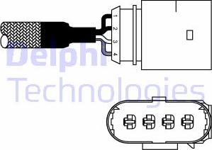 Delphi ES10981-12B1 - Lamda-sonda parts5.com