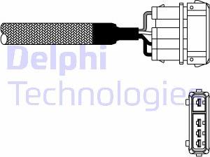 Delphi ES10976-12B1 - Ламбда-сонда parts5.com