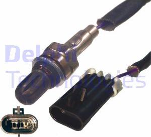 Delphi ES10024-12B1 - Sonda Lambda parts5.com