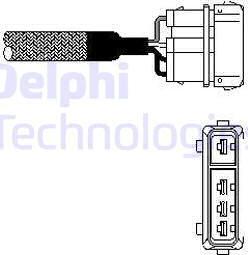 Delphi ES10333-12B1 - Lambda-sonda parts5.com