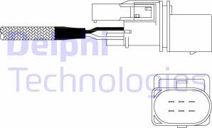 Delphi ES11026-12B1 - Lambda andur parts5.com