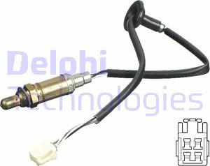 Delphi ES11106-12B1 - Lambda-sonda parts5.com