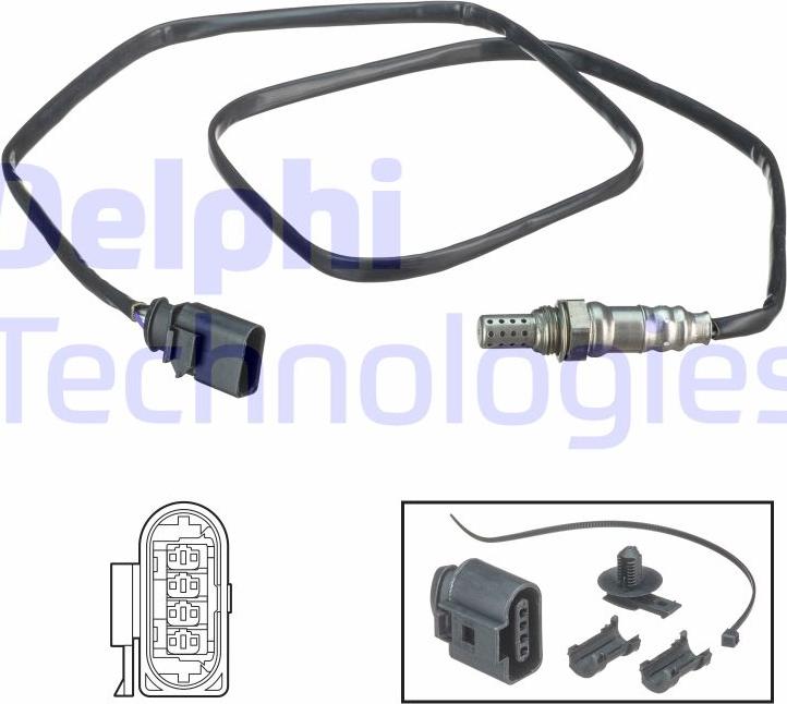 Delphi ES2052412B1 - Lambda-sonda parts5.com