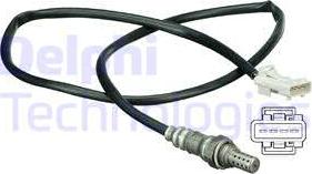 Delphi ES20115-12B1 - Lambda Sensor parts5.com