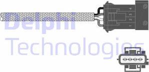 Delphi ES20341-12B1 - Lambda sensörü parts5.com