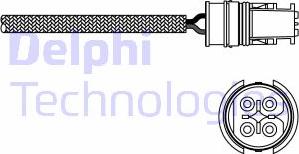 Delphi ES20313-12B1 - Lambda Sensor parts5.com