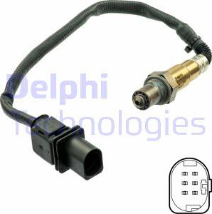 Delphi ES21098-12B1 - Sonda Lambda parts5.com