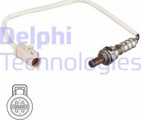 Delphi ES21082-12B1 - Lambda-sonda parts5.com