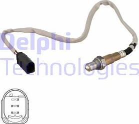 Delphi ES21074-12B1 - Sonde lambda parts5.com