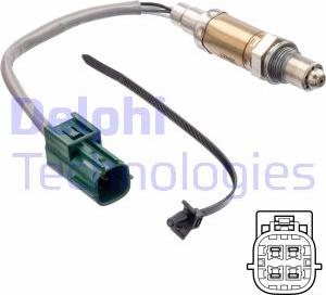 Delphi ES21195-12B1 - Lambda sonda parts5.com