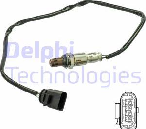 Delphi ES21148-12B1 - Ламбда-сонда parts5.com