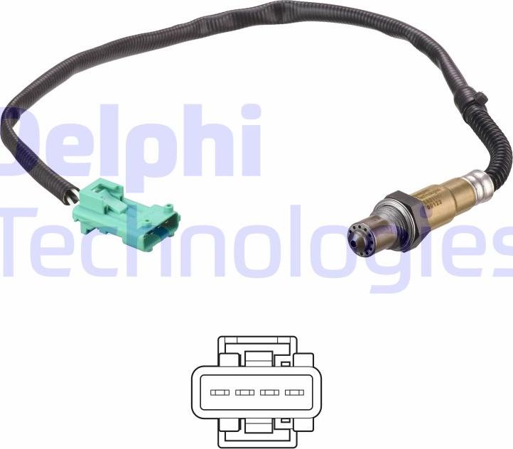 Delphi ES21147-12B1 - Lambda andur parts5.com