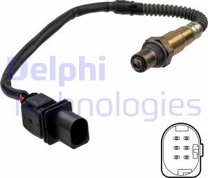 Delphi ES21156-12B1 - Sonde lambda parts5.com