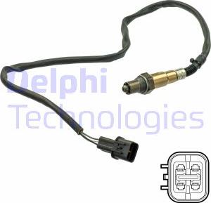 Delphi ES21157-12B1 - Lamda-sonda parts5.com